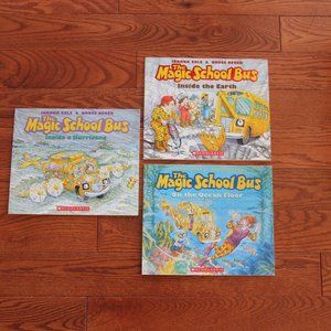 STEM BOOKS: Set of 3 Magic School Bus Books